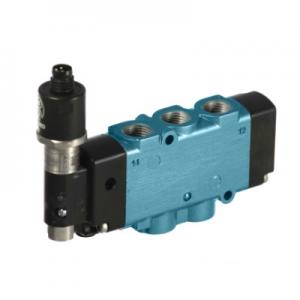 Solenoid valve 5/2 12W G1/8" 24VDC